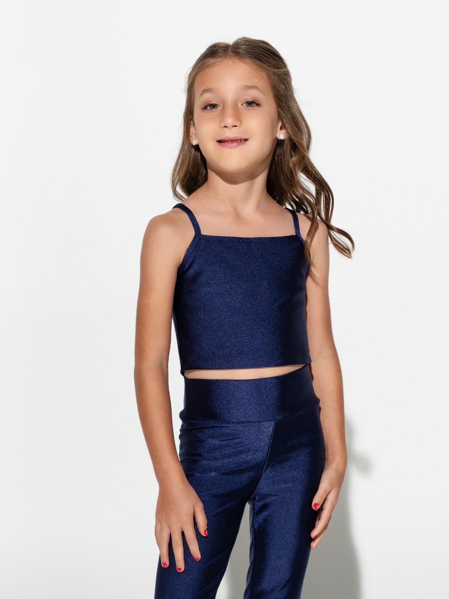 Crop Top Happy Navy
