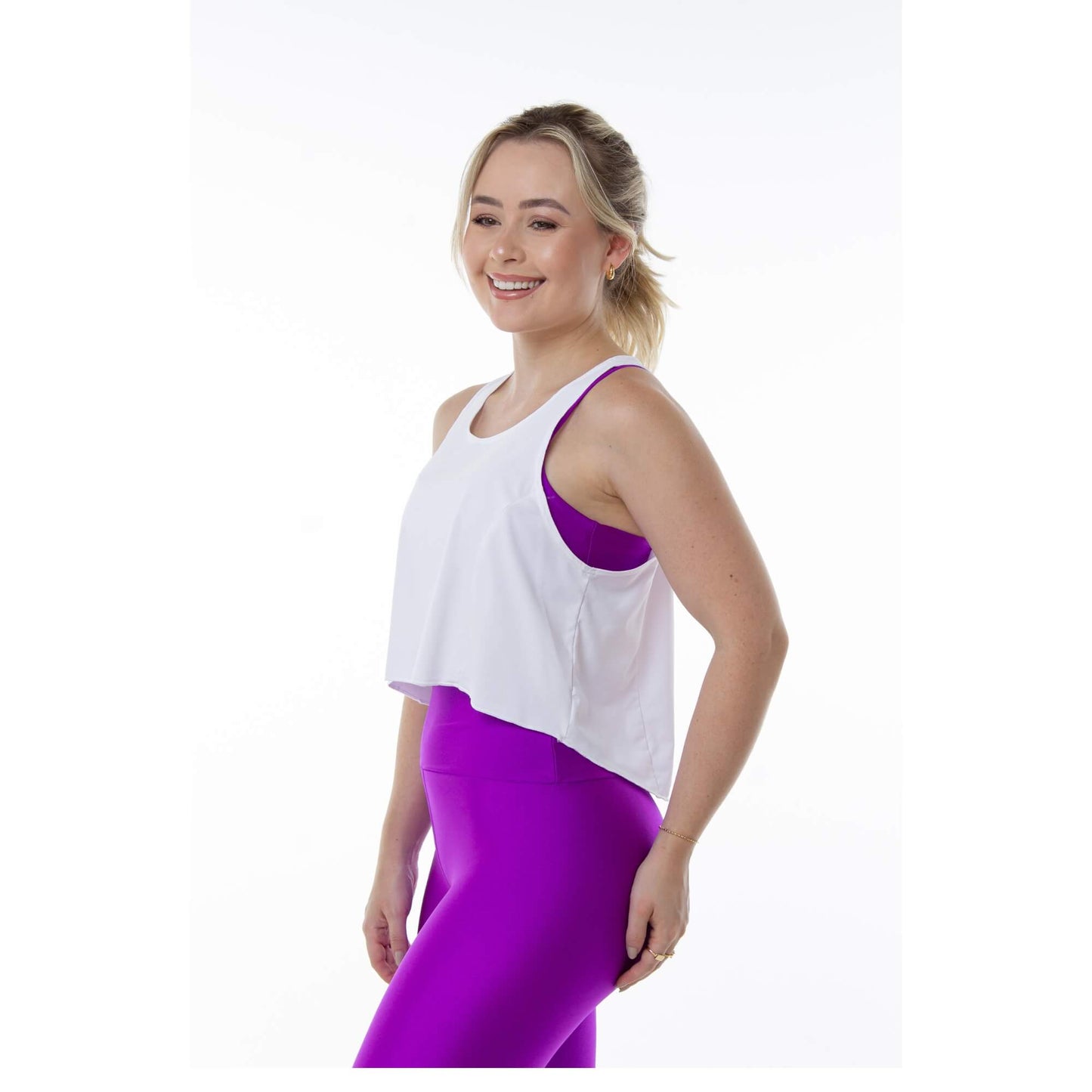Crop Top Lite White