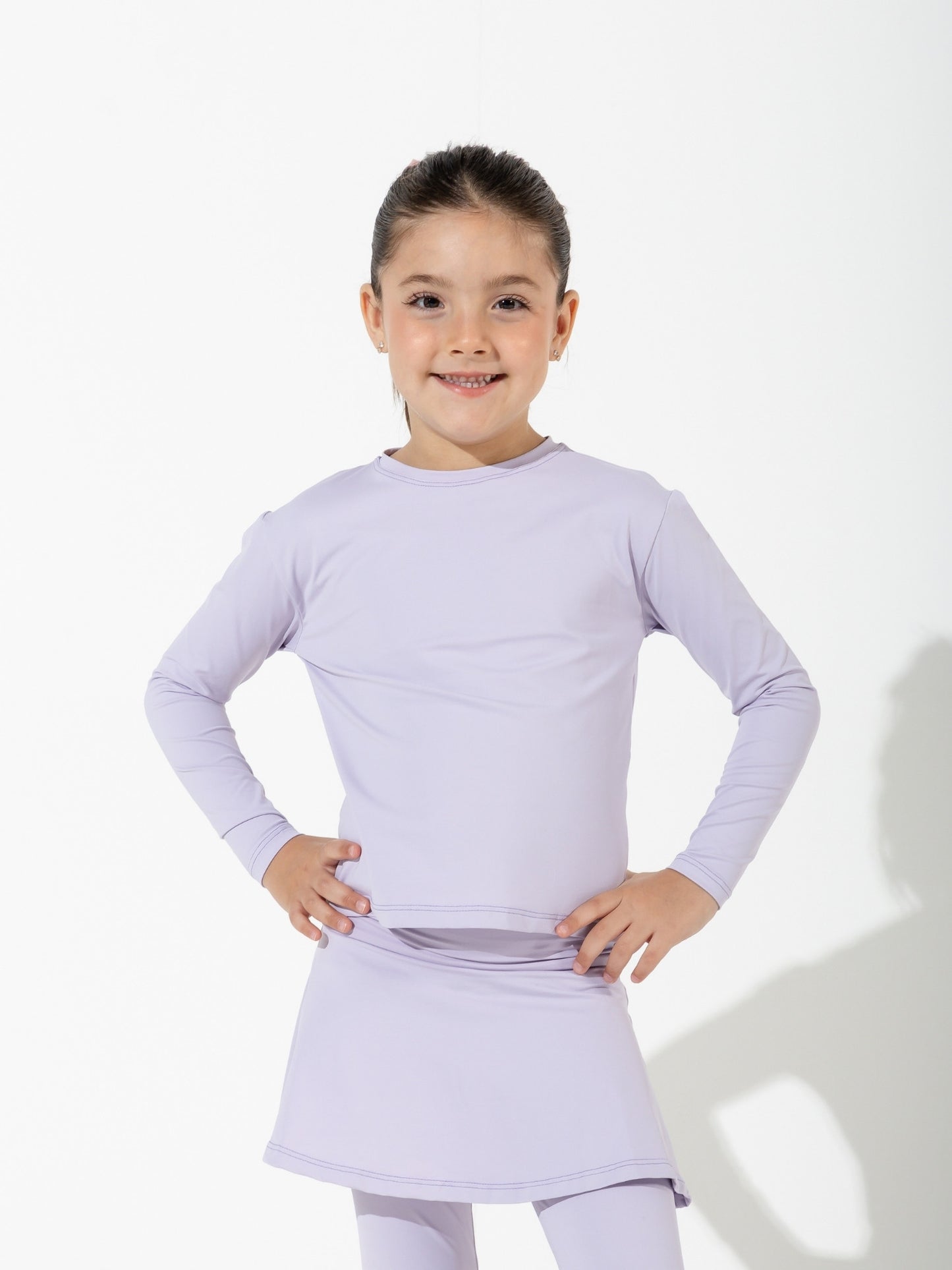 Manga Longa UV Lilac